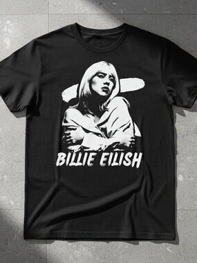 Vintage Style Billie Eilish Graphic T-Shirt | Unisex Streetwear Tee | Music Fan